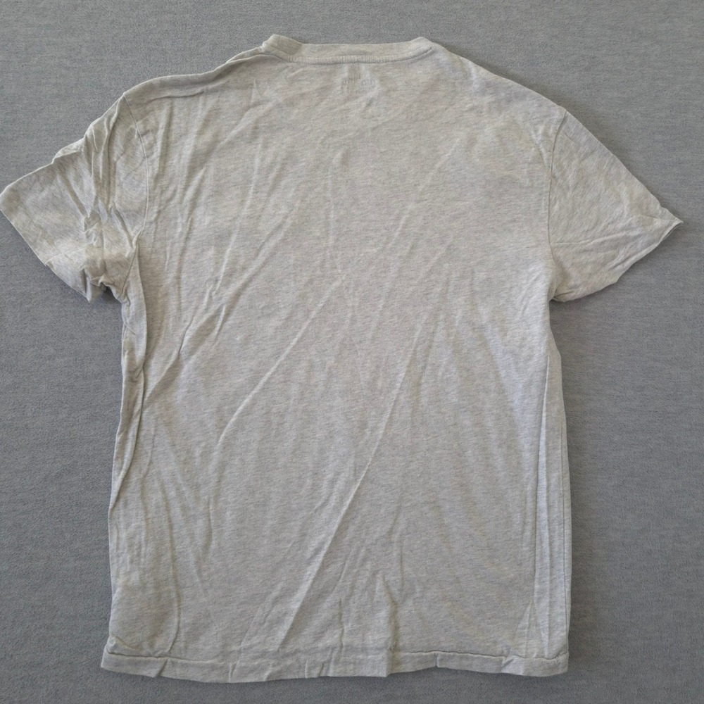 Polo Ralph Lauren Mens Classic Fit Pocket T-Shirt Heather Grey Cotton Small S - Picture 8 of 9